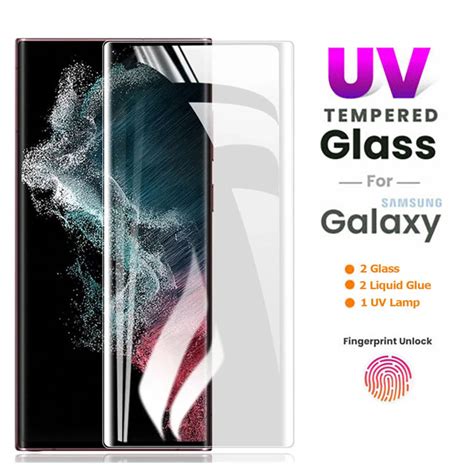 Uv Glue D Tempered Glass For Samsung Galaxy S S S S S S S