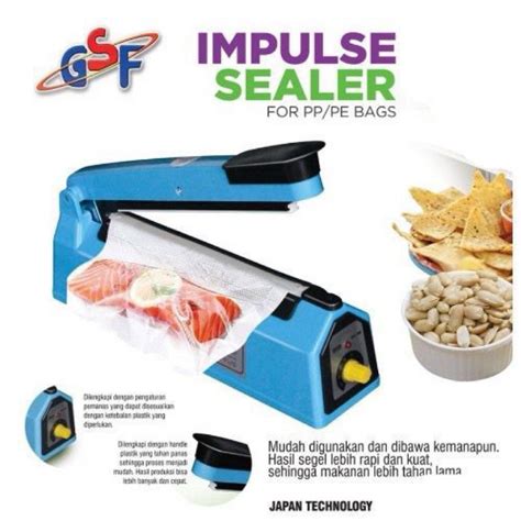 Jual IMPULSE SEALER ALAT PRESS PLASTIK 30CM Shopee Indonesia