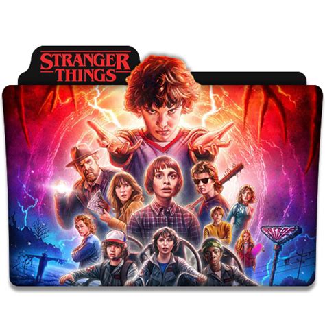 Stranger Things Tv Series Folder Icon V4 By Dyiddo On Deviantart