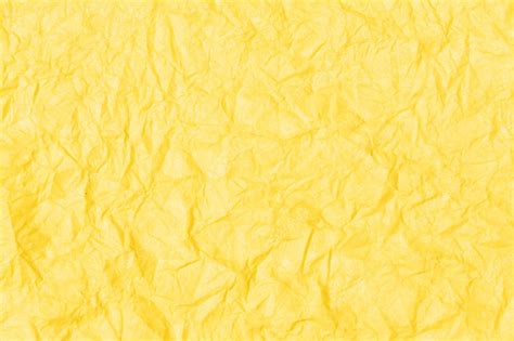 Premium Photo Crumpled Paper Abstract Background Texture Yellow Color