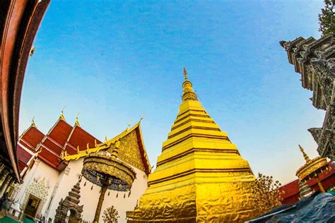 Wat Phra That Cho Hae Phrae Province Free Stock Photo Public