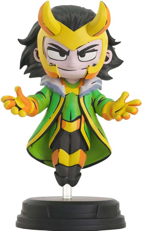 Marvel Loki 5 Animated Style Statue Diamond Select Toys - ToyWiz