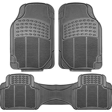 Amazon Automotive Floor Mats Solid Gray Climaproof For All Weather