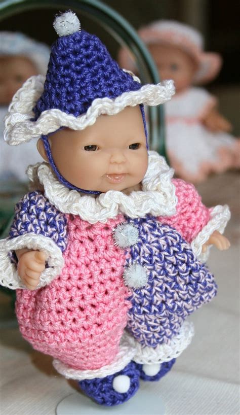 Pdf Pattern Crochet Inch Ltl Berenguer Baby Doll Halloween Etsy