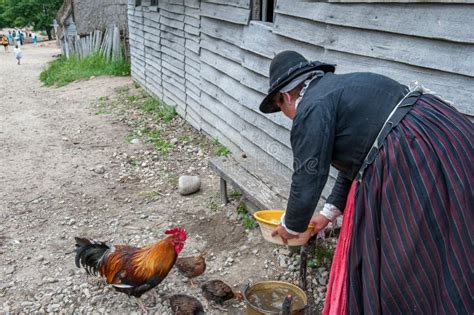 Plimoth Patuxet in Plymouth, MA Editorial Stock Photo - Image of ...