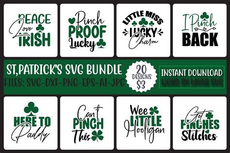 St Patrick S Svg Bundle Bundle Creative Fabrica