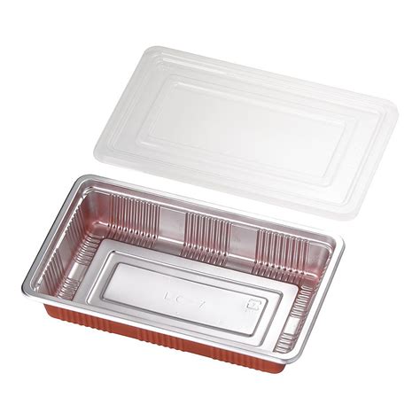 弁当容器 透明蓋付100セット入 Lc 7 As Kitchen（アズキッチン）