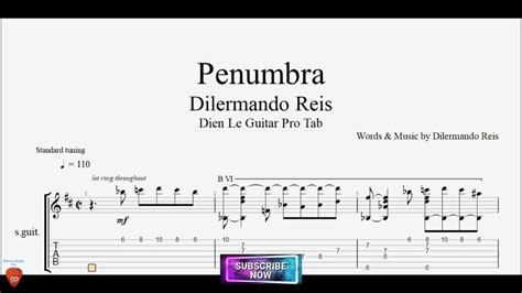 Penumbra By Dilermando Reis With Guitar Tutorial FREE TABs YouTube