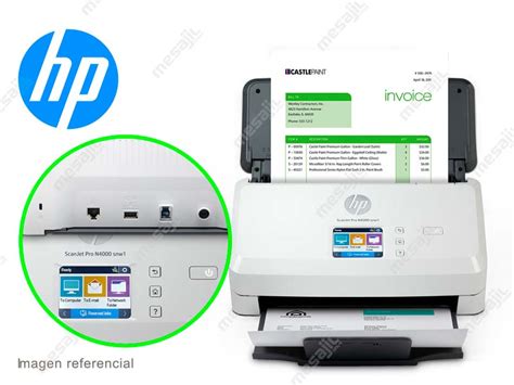 SCANER HP ScanJet Pro N4000 SNW1 | Mesajil