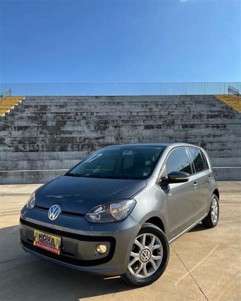 Comprar Hatch Volkswagen Up V P Tsi Flex High Up Cinza Em