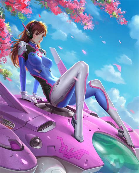 Overwatch D Va Overwatch Artwork Wallpaper Resolution 1200x1492 ID