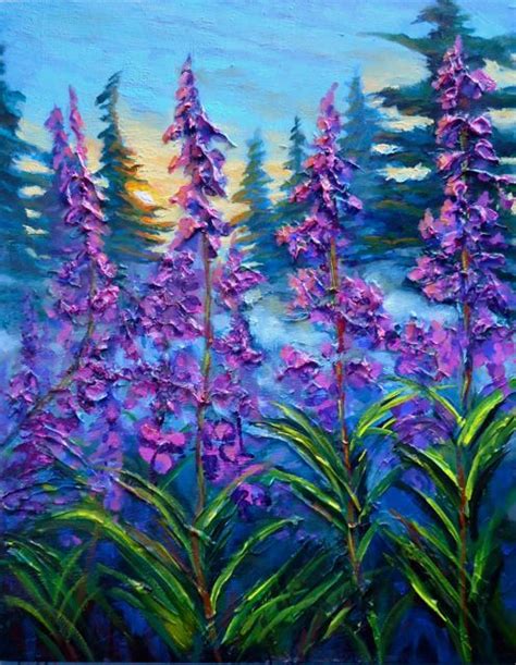 Fireweed Painting At Explore Collection Of