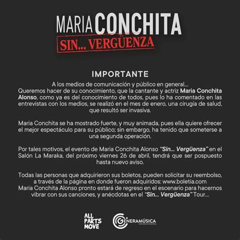 MARÍA CONCHITA ALONSO EN CDMX LA MARAKA 2024