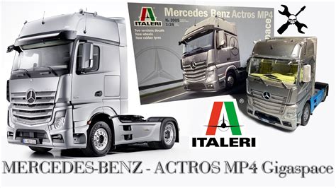 MERCEDES BENZ ACTROS MP4 Gigaspace 2012 ITALERI YouTube