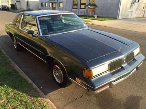 1987 Oldsmobile Cutlass Supreme Brougham Barn Find 2 Door Olds 307 V8 82k Mile