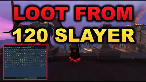 Loot From 120 Slayer Runescape 3 Youtube