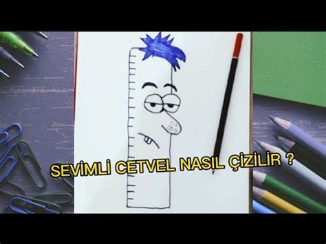 Cetvel Nasil Z L R Sev Ml Cetvel Z M How To Draw Ruler Cute