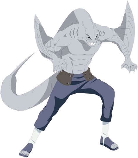 Image Render Kisame Hoshigaki Shark Form By Shinzukette D91ysq1png