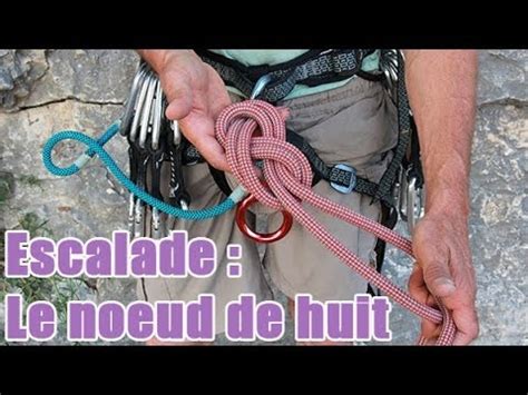 Escalade Comment R Aliser Un Noeud De Huit Youtube