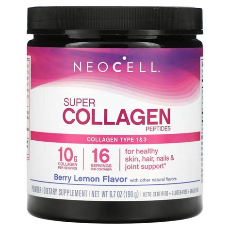 Neocell Super Collagen Peptides Unflavored 7 Oz 200 G Shopee