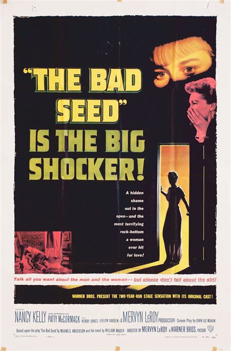 The Bad Seed Original 1956 U.S. One Sheet Movie Poster - Posteritati ...