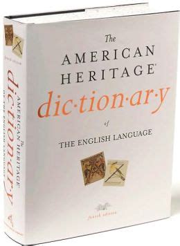 The American Heritage Dictionary Of The English Language Fourth