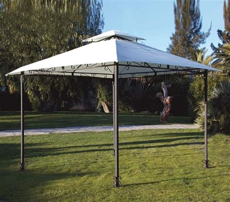 Top Telo Di Copertura Per Gazebo Ricambio X Mt Ecr Con Airvent