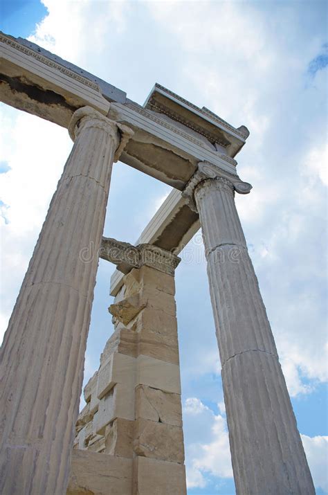 Erechtheion No Parthenon Atenas Imagem De Stock Imagem De Capital