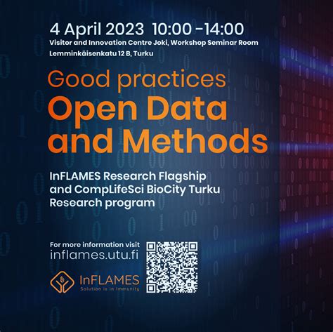 Inflames And Complifesci Present Good Practices Open Data And Methods