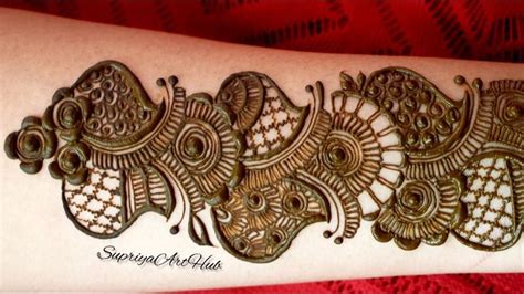 New Simple Beautiful Arabic Mehndi Design 2021 / Easy Arabic Mehndi for ...