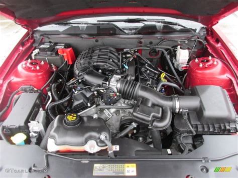 2012 Ford Mustang V6 Coupe 37 Liter Dohc 24 Valve Ti Vct V6 Engine Photo 77014598