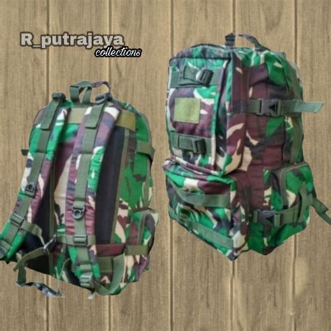 Jual Tas Ransel Loreng Tni Original Emblem Tas Gultor Loreng Malpinas