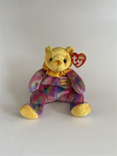 Beanie Baby November Birthday Bear With Original Tag The Etsy