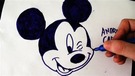 Mickey Mouse Desenho Facil