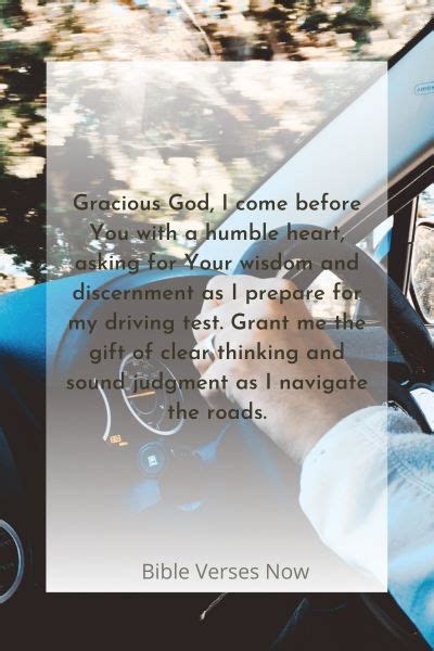 15 Powerful Prayer To Pass Driving Test Bible Verses Of The Day