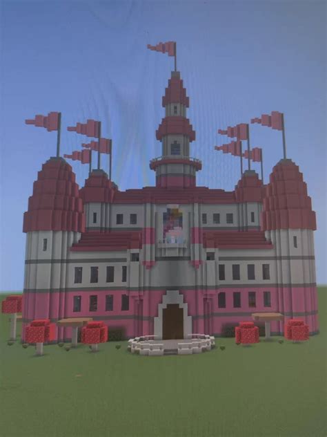 Princess Peach S Castle Minecraft Map