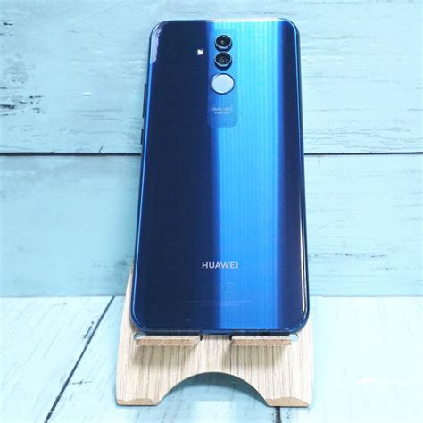 HUAWEI Mate 20 lite サファイアブルー SNE LX2 本体 白ロム SIMロック解除済み SIMフリー 910482