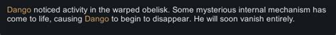 So This Just Happened While Studying A Warped Obelisk Rrimworld