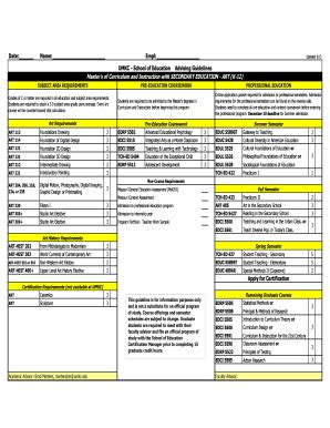 Fillable Online Education Umkc Date Name Empl Updated 613 University