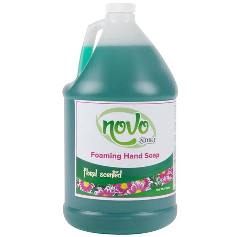 Noble Chemical Novo 1 Gallon 128 Oz Ready To Use Foaming Hand Soap 4case