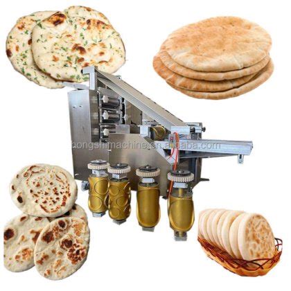 Tortilla Chapati Making Machine Arabic Pita Bread Roti Maker Paratha