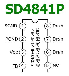 SD4841P Datasheet PDF Current Mode PWM Controller