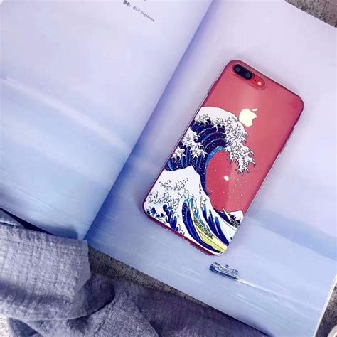 The Great Wave Off Kanagawa Soft Tpu Phone Case Cover For Iphone