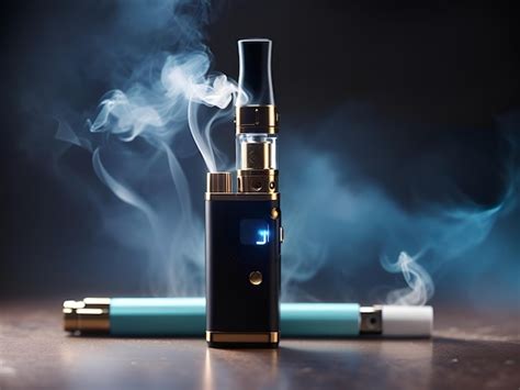 premium photo electronic cigarette vape
