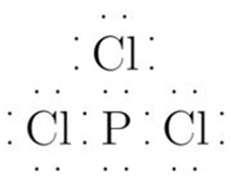 Lewis Electron Dot Diagram For Pcl