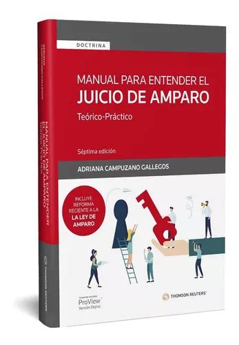 Manual Para Entender El Juicio De Amparo Ultima Edicion Meses Sin