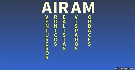 Significado Del Nombre Airam Agentstips