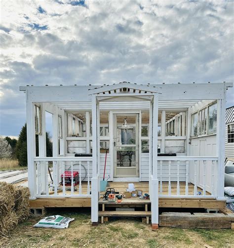 Greenhouse Inspiration A Beautiful Upcycled Project
