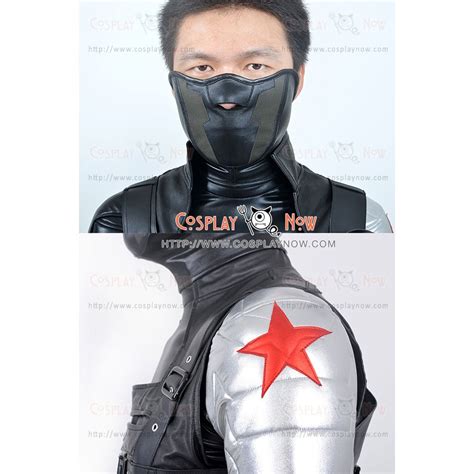 The Winter Soldier Bucky Barnes Winter Soldier Costume For Captain ...