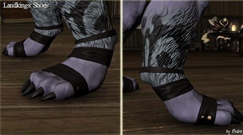 Landking S Shoes Anatomically Correct Hrbody Ff14 Mods